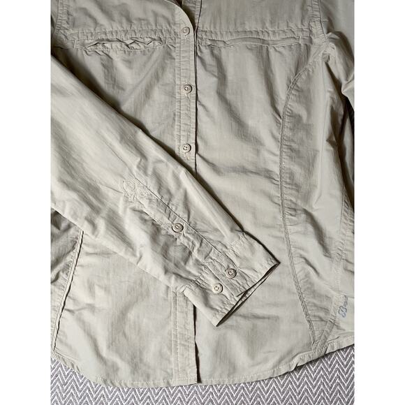 Eddie Bauer Travex Women’s SML Long Sleeve Button Down Roll Tab Wicking - Picture 5 of 14